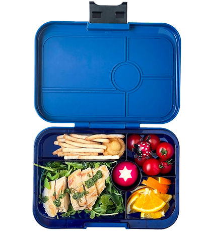 Yumbox Lunchbox w. 5 Rum - Bento Tapas - Monte Carlo Blue/Jungle