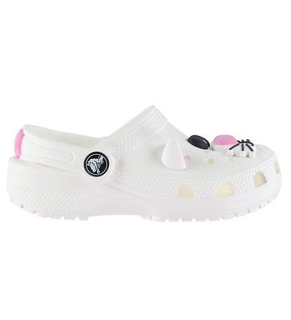 Crocs Sandalar - Classic+ IAM CAT Clog T - Hvítur/Bleikt