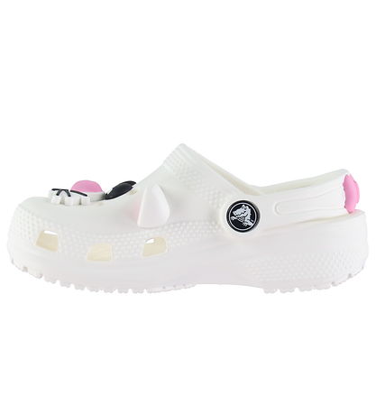 Crocs Sandals - Classic+ IAM CAT Clog T - White/Pink