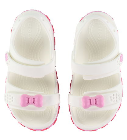 Crocs Sandale Crocband Cruiser Pet Sandal T WeiB Pink Tweed