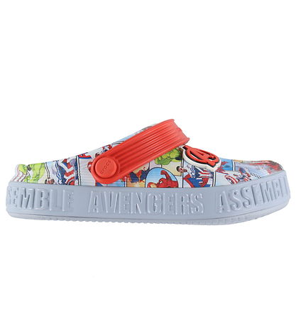 Crocs Sandals - Avengers Off Court Clog K - Blue/Grey