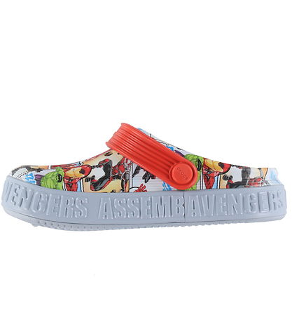 Crocs Sandaler - Avengers Off Court Clg T - Blå/Grå