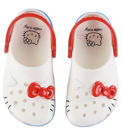 Crocs Sandales - Hello Kitty IAM Classic+ Obstruer T - Blanc