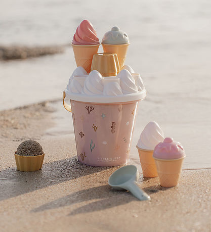 Little Dutch Strandsett - Ocean Draumar - Bleikt