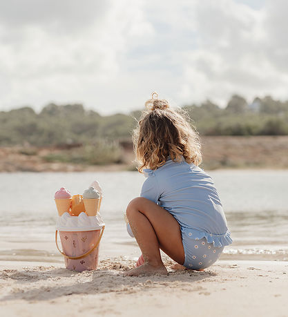 Little Dutch Strandsett - Ocean Draumar - Bleikt