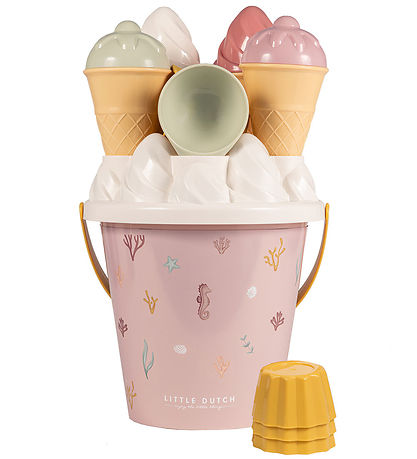 Little Dutch Strandsett - Ocean Draumar - Bleikt
