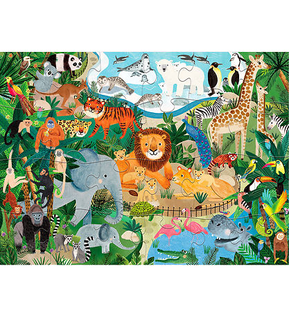 Crocodile Creek Jigsaw Puzzle - 24 Bricks - Zoo