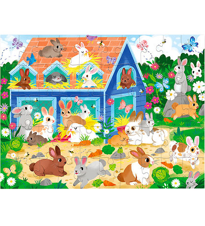 Crocodile Creek Jigsaw Puzzle - 50 Bricks - Bunny House