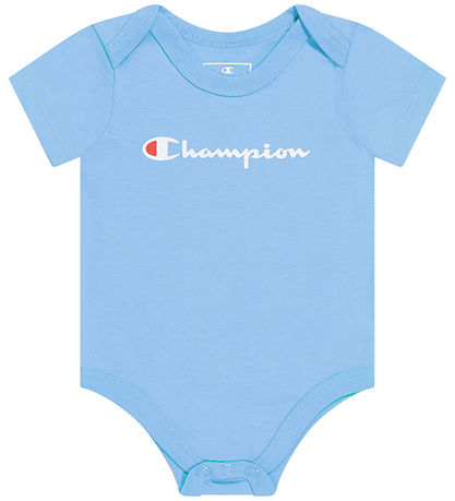 Champion Romper k/æ - 3-pack - Wit/Blauw/Navy