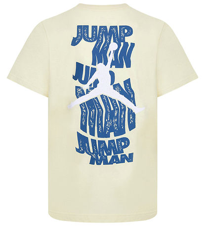 Jordan Stuttermabolur - Wavy Motion Jumpman - Legend Sandur