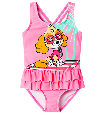 Maillot de Bain Name It - NmfMusa Paw Patrol - Cachemire Rose