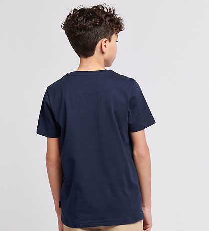 Lee T-Shirt - Graphique bancal - Marine Blazer
