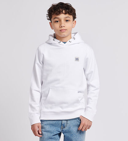 Lee Kapuzenpullover - Arbeitskleidung - Bright White