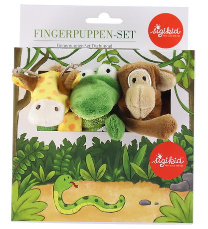 Sigikid Teddy bears - 12 cm - Jungle
