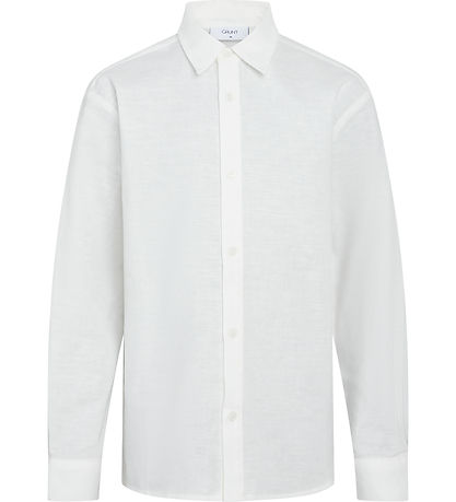 Grunt Shirt - Herstal - Linen - White