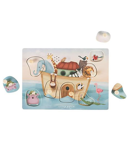 Little Dutch Puzzles w. Sound - Noah's Sheet