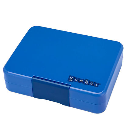 Yumbox Lunchbox w. 3 Rum - Bento Snack - Surf Blue/Rocket