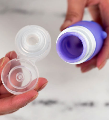 Yumbox Dressing bottles - 3-Pack - Silicone - Unicorn