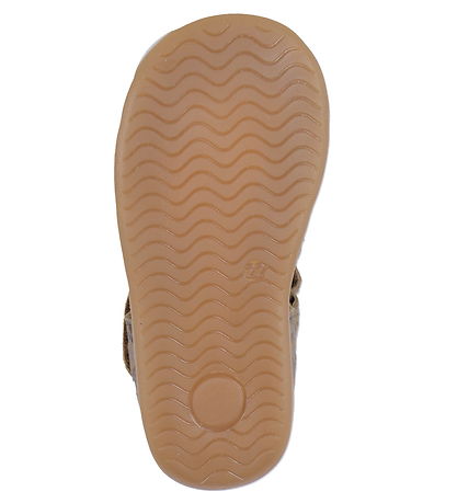 Pom Pom Sandals - Classic+ Velcro - Latte Leo