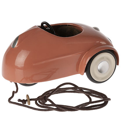 Maileg Car - Mouse - Coral