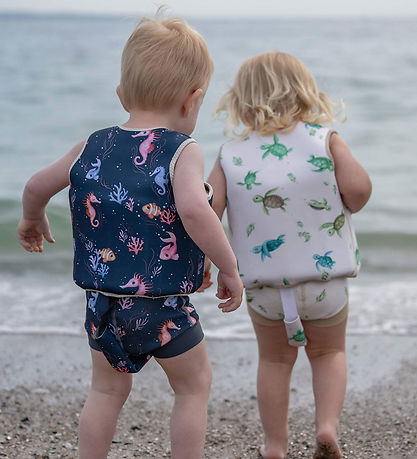 Filibabba Simväst - 1-2 år - UV50+ - Rainbow Reef