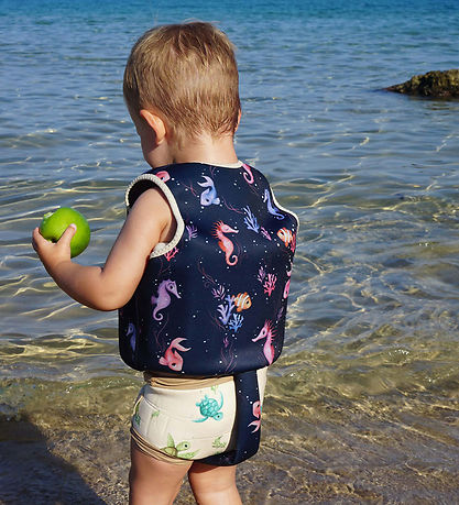 Filibabba Simväst - 5-6 år - UV50+ - Rainbow Reef