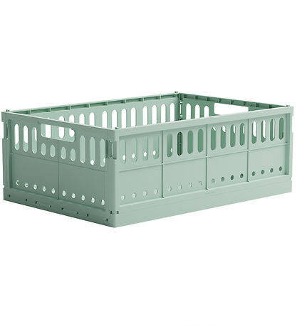 Made Crate Foldable Box - Maxi - 48x33x17.5 cm - Minty