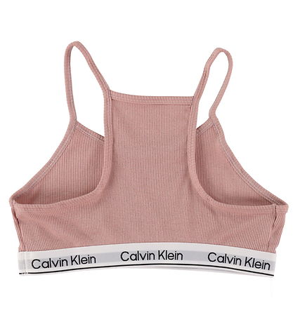Calvin Klein Tops - 2-pack - Modaal/Katoen - Fluweelroze