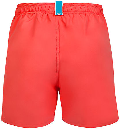 Arena Swim Trunks - Solid R - Fluo Red/Water