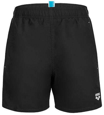 Arena Swim Trunks - Solid R - Black/White