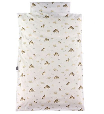 Nrgaard Madsens Bedding - Baby - White w. Ponies