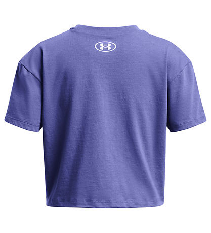 Under Armour T-shirt - Crop Sport Style Logo - Starlight