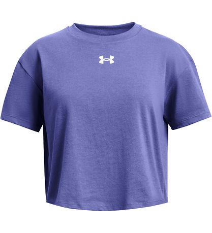 Under Armour T-Shirt - Crop Style Sport Logo - Lumire des toil
