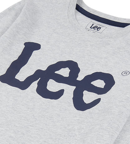 Lee Blouse - Wobbly Graphic - Vintage Grey Heather