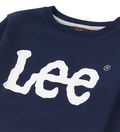 Lee Blouse - Wobbly Graphic - Navy Blazer