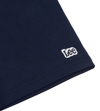 Lee Sweat Shorts - Lee Badge LB - Navy Blazer