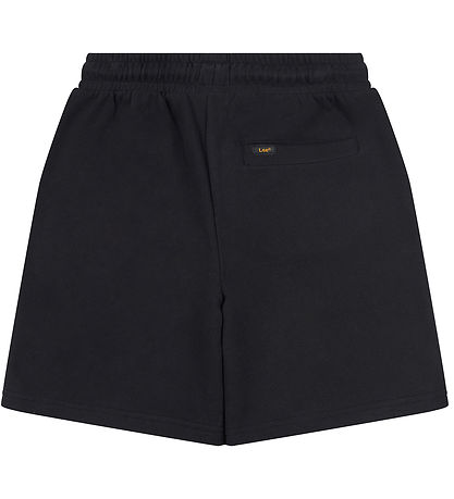 Lee Sweat Shorts - Lee Badge LB - Black