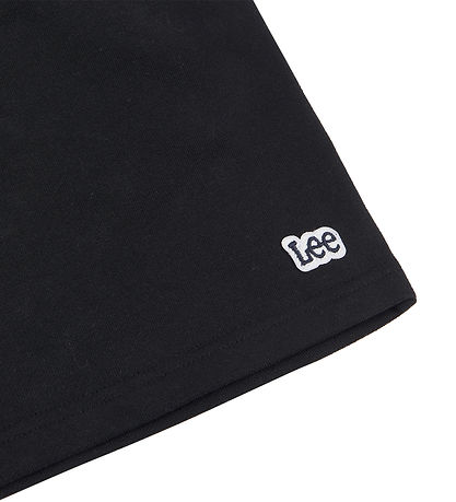 Lee Sweat Shorts - Lee Badge LB - Black