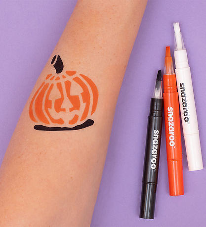 SNAZAROO S-mallit kohteille Tatuoinnit - 6 kpl - Halloween