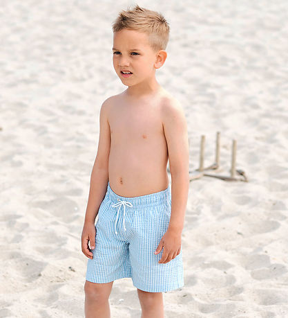 Petit Crabe Sund stuttbuxur - Boardie - UV50+ - Capri Rönd