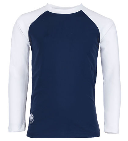 Petit Crabe Sundbolur - Raglan - UV50+ - Blue/White