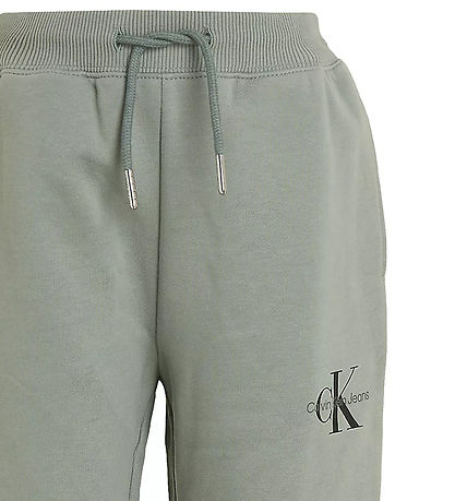 Calvin Klein Jogginghosen - Monogramm-Logo - Meteor Green