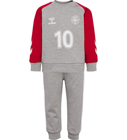 Hummel Sweat Set - DBU Gameday - Grey Melange