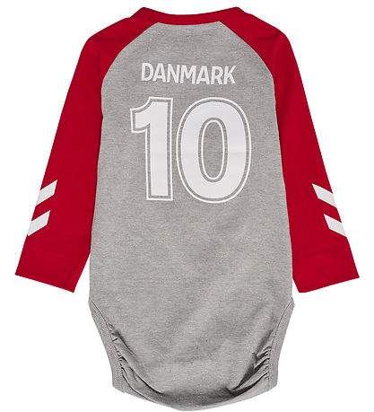 Hummel Bodysuit L/æ - DBU Gameday - Grey Melange