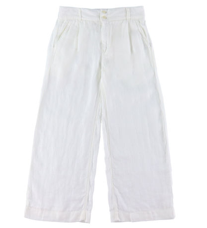GANT Pantalon - Lin - Large - Blanc