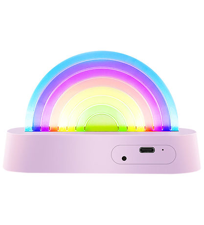 Lalarma Lamp - Dancing Rainbow - 18x11x4 cm - Purple