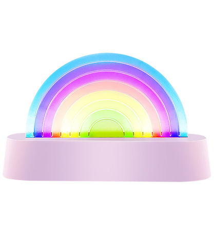 Lalarma Lamp - Dancing Rainbow - 18x11x4 cm - Purple