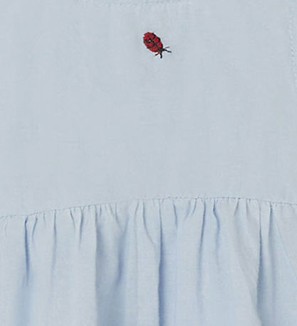 Name It Dress - NbfFerilla - Chambray Blue w. Ladybugs