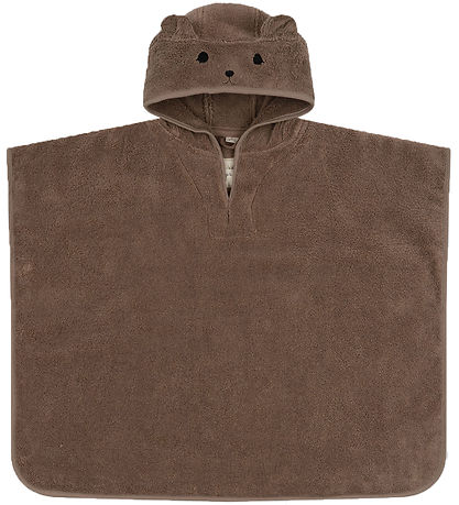 Konges Sljd Towel Poncho - Terry - Desert Taupe