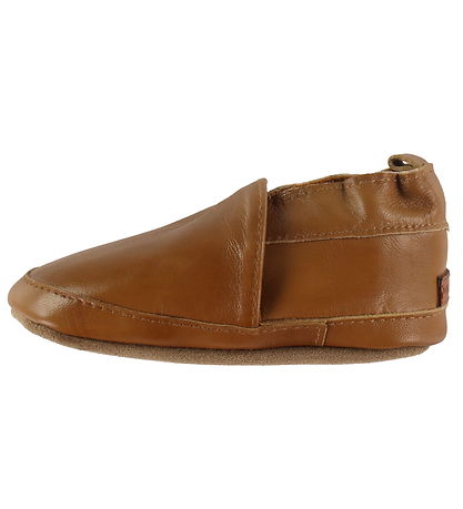 Melton Innerskor - Solid Leather - Cognac